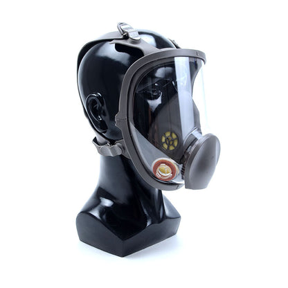 Transparent gas mask