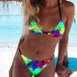 Women's printed bikini set