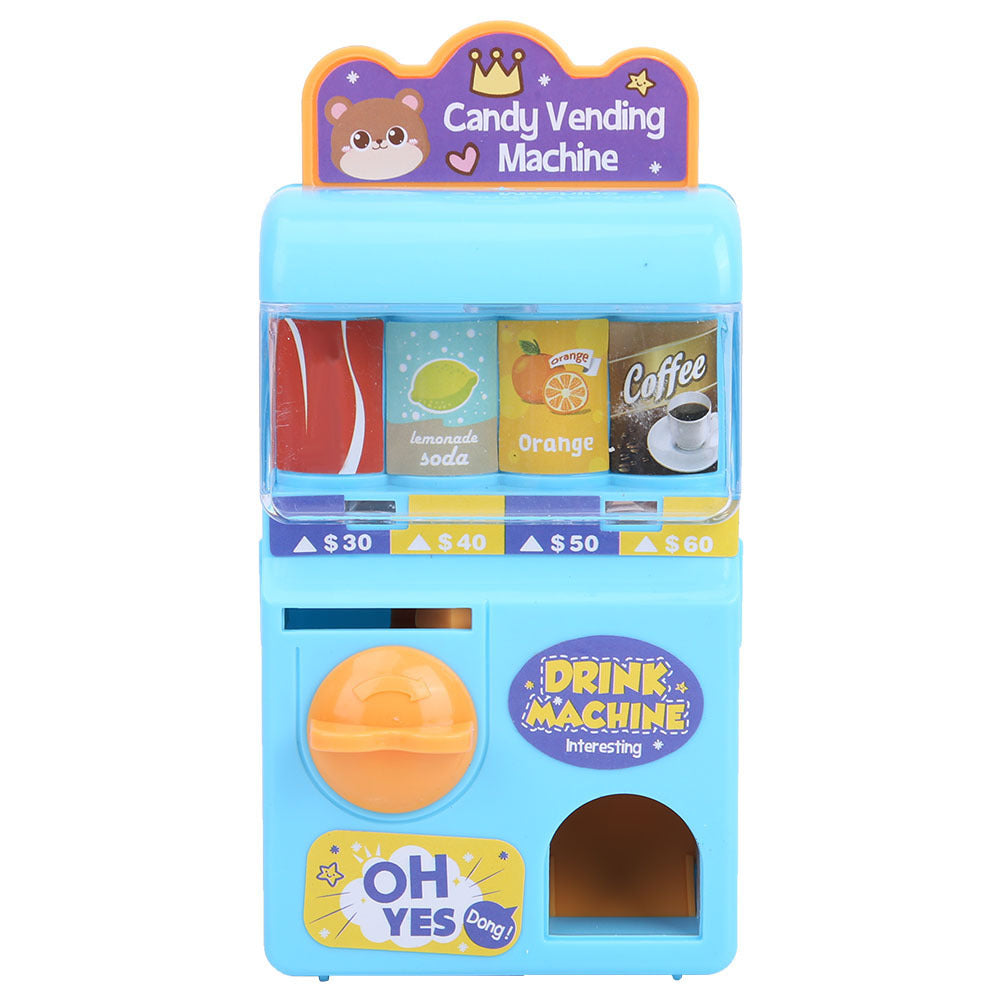 Baby Kids Lottery Machine Beverage Vending Educational Toys Pretend Game Gifts