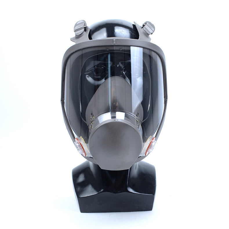 Transparent gas mask