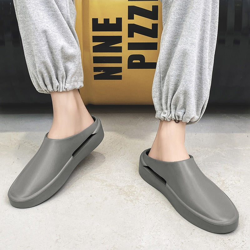 Spring/Summer Outdoor Hole Shoes, One Step Couple, Lazy Shoes, Casual Slippers