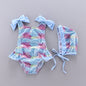 Girls' Western Style One-piece Mermaid Swimsuit