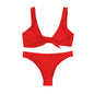 Bikini Set sexy Solid Female Swimsuit