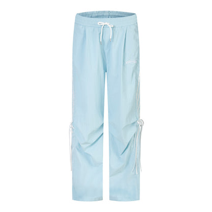 Pleated Casual Men Trousers Straight