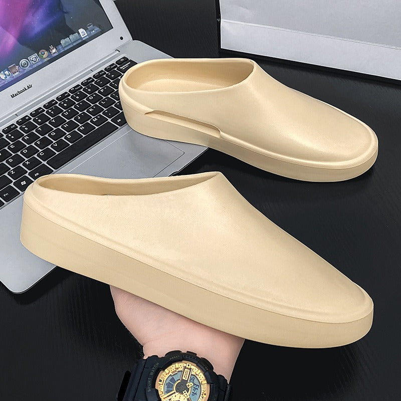 Spring/Summer Outdoor Hole Shoes, One Step Couple, Lazy Shoes, Casual Slippers