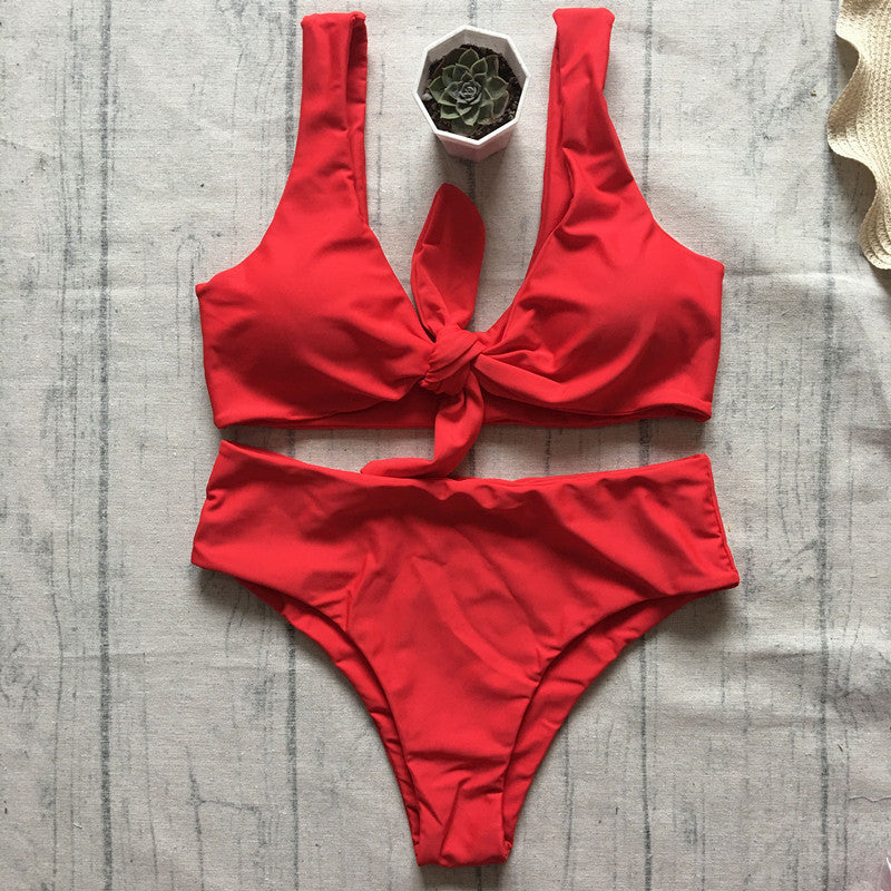 Bikini Set sexy Solid Female Swimsuit