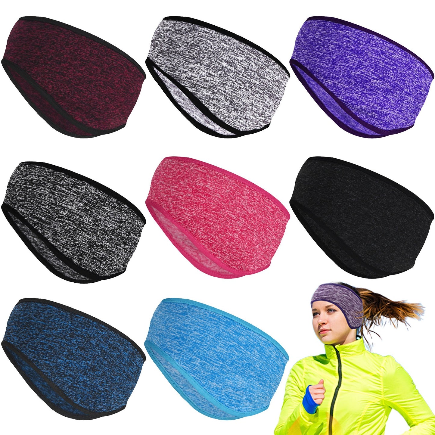 Hot selling fleece and plush ear protectors for sports, running, cycling, warmth protection, headband, headband, and earmuffs