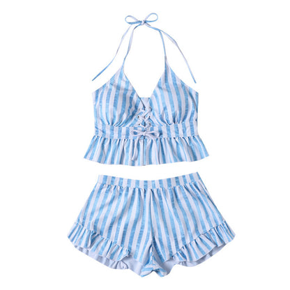 Girls Bikini Split Three-piece Swimsuit Slim Swimsuit