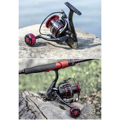 New Fishing Reels 1000-7000 Metal Spool 8kg Drag Power 5.2:1 Gear Ratio Spinning Reel Carp Fishing Reels For Saltwater Sea