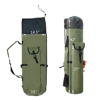 Fishing Portable Multifunction Nylon Fishing Bags Fishing Rod Bag Case Fishing Tackle Tools Storage Bag