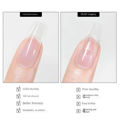 Nail dressing Solid patch adhesive nail polish glue Large capacity tank Armor adhesive for nail salons