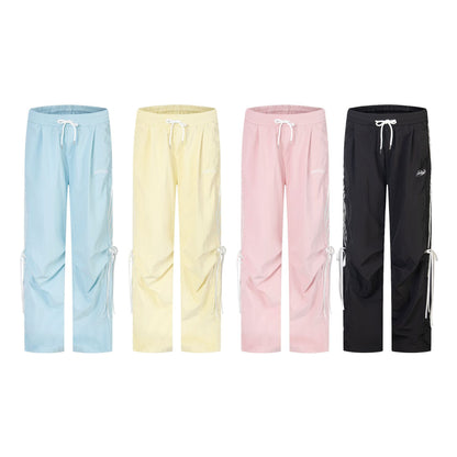 Pleated Casual Men Trousers Straight