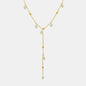 18K Gold-Plated Pearl Drop Necklace